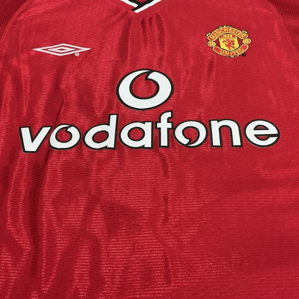 Manchester United 00/01 Retro Umbro Jersey V. NISTELROOY 10 size Extra Large - Picture 4 of 12